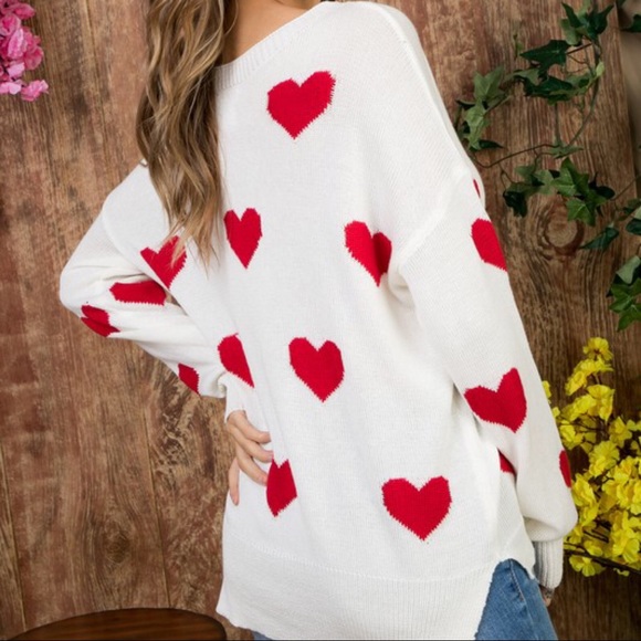 1 LEFT‼️Eat Your Heart Out Sweater - Picture 6 of 8